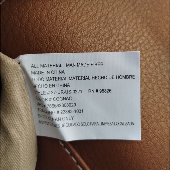 U.S. Polo Assn. Tan Crossbody Bag with Logo Strap NWT - Picture 5 of 5